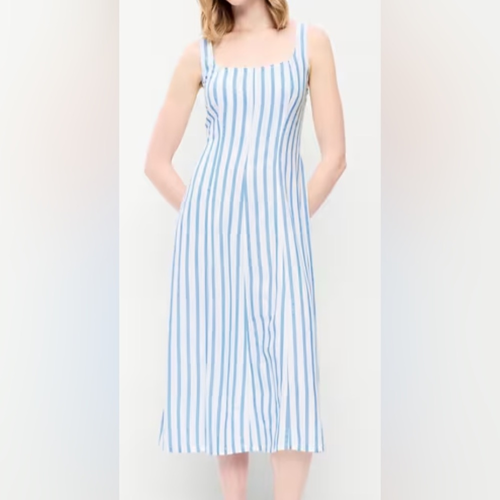 Old navy midi dress size small worn once new condition